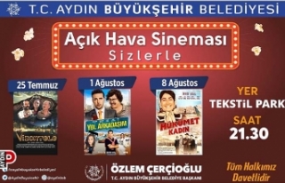 Aydın Tekstil Park'ta sinema geceleri devam...