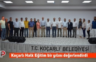 Koçarlı Halk Eğitim bir yılını değerlendirdi