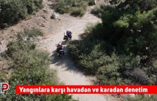 Yangınlara karşı havadan ve karadan denetim