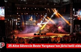 25 Altın Güvercin Beste Yarışması'nın jürisi...