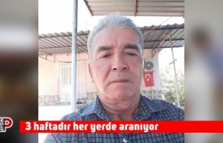 3 haftadır her yerde aranıyor