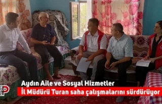 Aydın Aile ve Sosyal Hizmetler İl Müdürü Turan...
