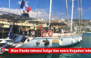 Blue Panda teknesi İtalya’dan sonra Kuşadası’nda