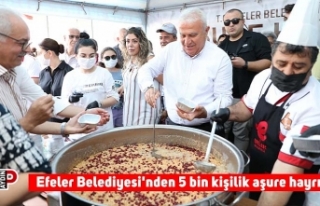 Efeler Belediyesi'nden 5 bin kişilik aşure...