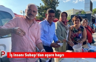 İş insanı Subaşı'dan aşure hayrı