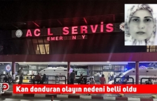 Kan donduran olayın nedeni belli oldu