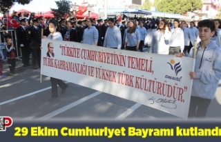 Aydın’da 29 Ekim Cumhuriyet Bayramı kutlandı