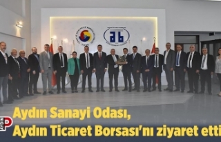 Aydın Sanayi Odası, Aydın Ticaret Borsası'nı...