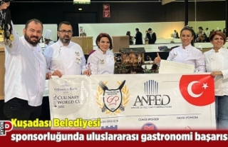 Kuşadası Belediyesi sponsorluğunda uluslararası...