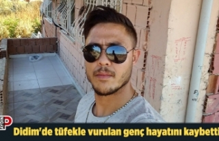 Didim'de tüfekle vurulan genç hayatını kaybetti