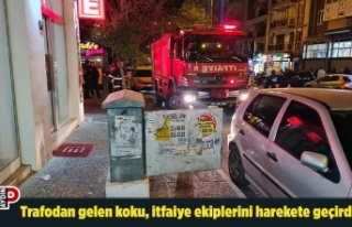 Trafodan gelen koku, itfaiye ekiplerini harekete geçirdi