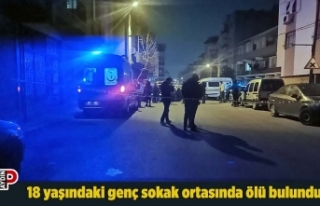 18 yaşındaki genç sokak ortasında ölü bulundu