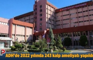 ADH’de 2022 yılında 243 kalp ameliyatı yapıldı