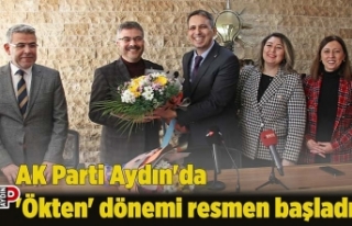 AK Parti Aydın'da 'Ökten' dönemi...