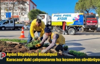 Aydın Büyükşehir Belediyesi Karacasu'daki...