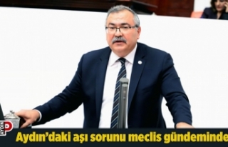 Aydın’daki aşı sorunu meclis gündeminde
