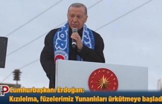 Cumhurbaşkanı Erdoğan: Kızılelma, füzelerimiz...