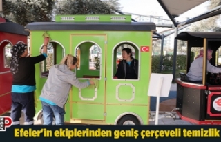Efeler'in ekiplerinden geniş çerçeveli temizlik