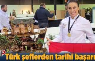 Türk şeflerden tarihi başarı