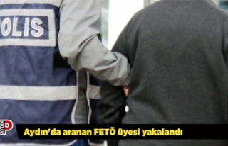 Aydın'da aranan FETÖ üyesi yakalandı