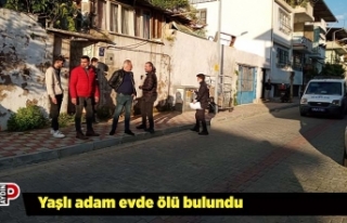 Yaşlı adam evde ölü bulundu