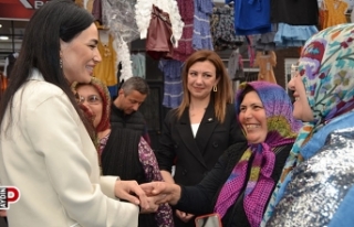 AK Parti milletvekili adayı Sarıbaş, Çine’de...