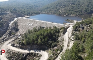 Hatipkışla Göleti, su tutmaya başladı