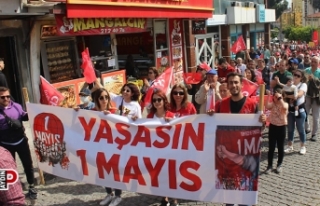 1 MAYIS KUTLAMALARINDA KEMAL KILIÇDAROĞLU SLOGANLARI