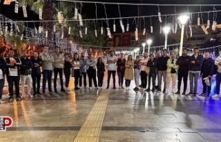 AK Gençlik Aydın'ın her yerini Atatürk'ün...