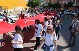 Aydın sokakları kırmızıya boyandı
