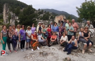 Aydınlı doğa severlerin rotası Fethiye oldu