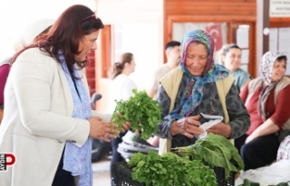 Başkan Çerçioğlu, Sultanhisar Pazarı’nı ziyaret...
