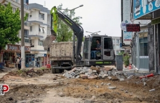 Davutlar Mahallesi’nin yolları yenileniyor
