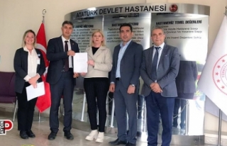 Hastanede artan yemekler can dostlara mama oluyor