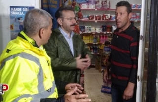 Koçarlı’da sağanak yağış taşkınlara neden...