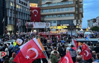 Nazilli’de Erdoğan coşkusu meydanlara sığmadı