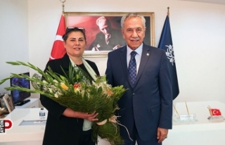 22. Dönem TBMM Başkanı Arınç, Başkan Çerçioğlu'nu...