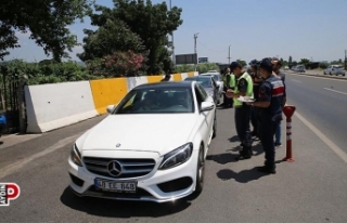 Aydın'da hava destekli trafik denetimi