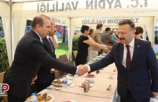 Aydın protokolü bayramlaştı