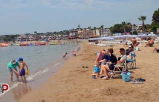 Haziranda Didim sahilleri boş kaldı