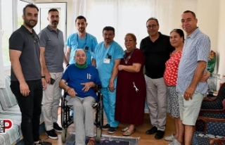 Kuşadası Belediyesi, bakım hizmeti alan babaları...