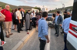 Kuşadası'nda trafik kazası; 1 yaralı