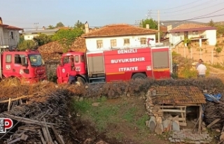 Ocakta unutulan kızartma yağı yangın çıkarttı
