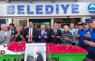 Söke Belediye Başkanı Tuncel son yolculuğuna uğurlandı