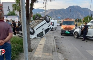 Söke'de trafik kazası; 1'i çocuk 5 yaralı