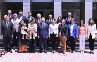 Vali Aksoy, kaymakamlarla bayramlaştı