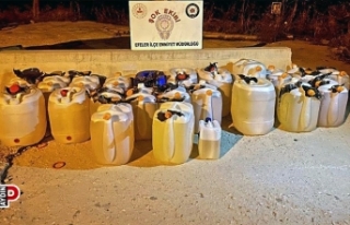 Yarım ton kaçak akaryakıt ele geçirildi