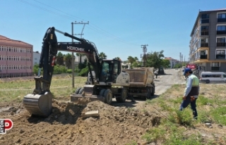 Aydın Büyükşehir Belediyesi Söke'de yol...