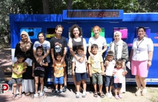 Kuşadası'nda çocuklar çevre konusunda bilgilendirildi