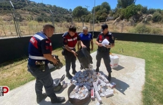 Aydın'da bin 191 paket kaçak sigara ele geçirildi